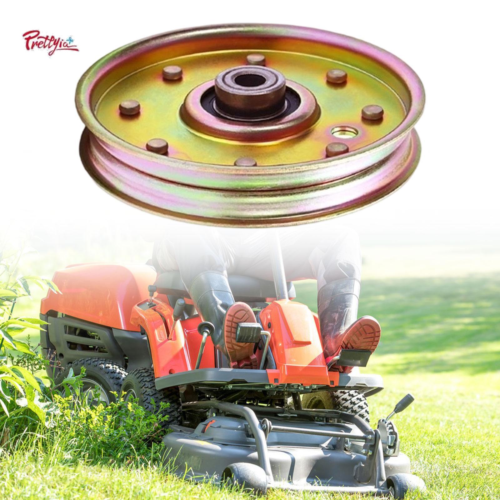 Prettyia Flat Idler Pulley Replacement Gardening Spare Yard Machine Garden Supplies Tractor Mower Accessories Heavy Duty 01004081 ราคา 379 บาท*ส่งฟรี
