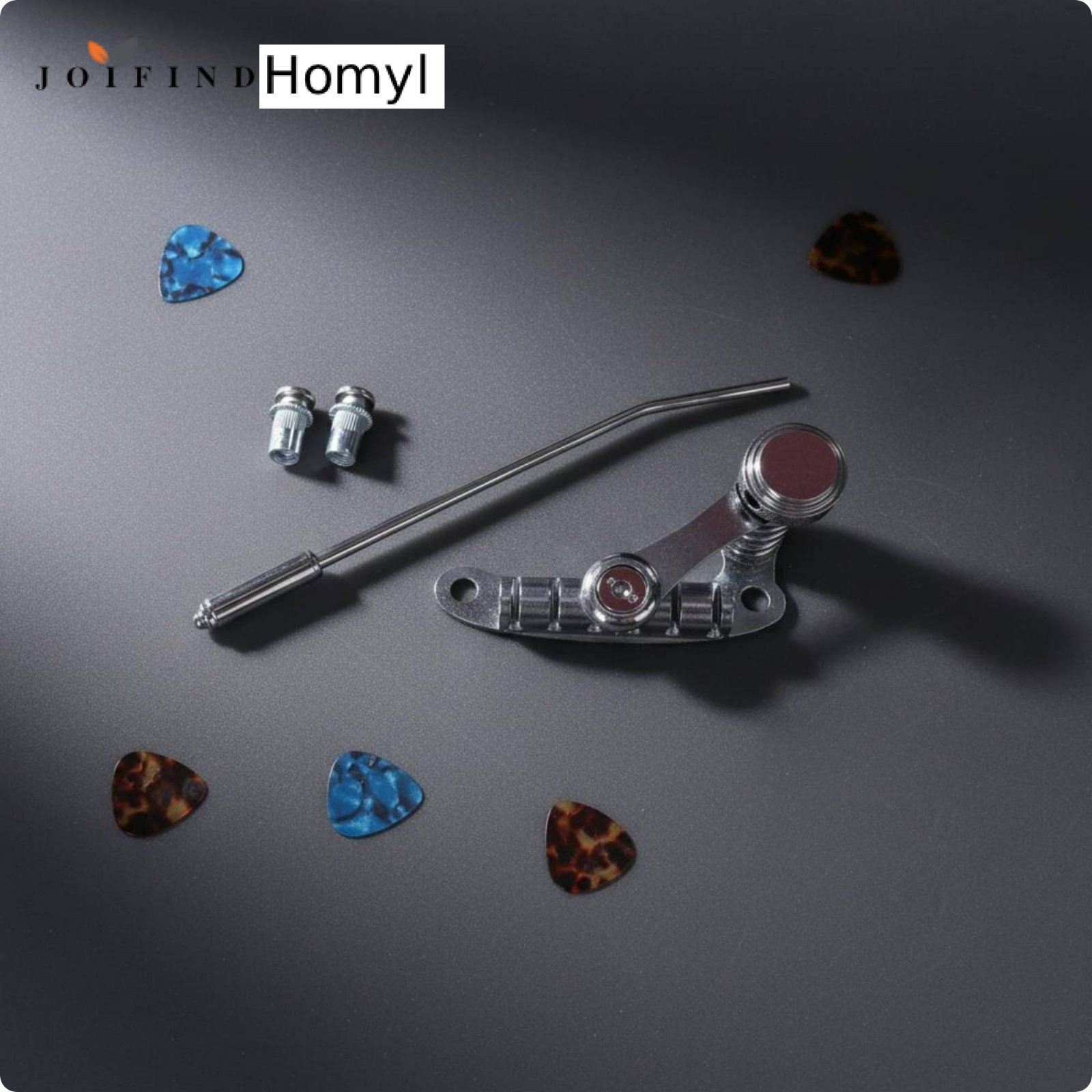 Homyl Complete Hardware Set Les Trem II Tailpiece Metal Construction LP S and G Tremolo Bridge Tuning Stability Electric Guitar Tone Modulation Bridge Chrome Plated ราคา 1,053 บาท*ส่งฟรี