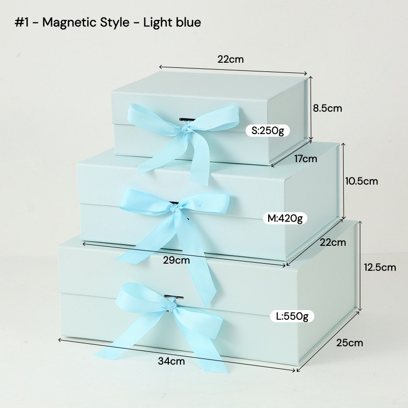 Homepeasl® Foldable Gift Box Magnetic Design Various Colors High-Quality Materials for Birthday Festival Marriage