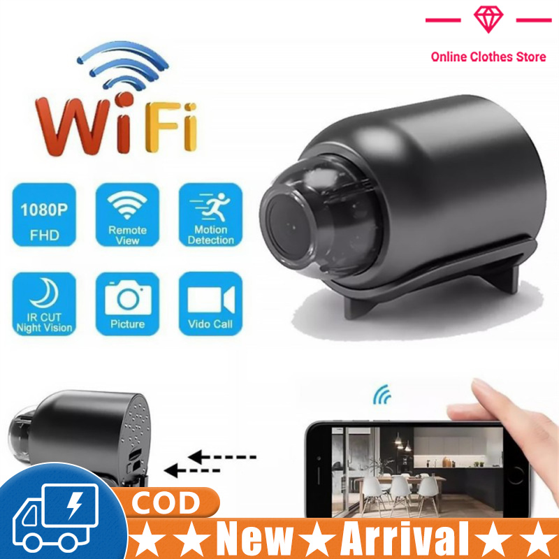 X5 Camera Mini Cam Video Full HD 1080P Camcorder Cam Motion Detection Premium Camera For Enforcement Security Guard Home Outdoor ราคา 219 บาท*ส่งฟรี