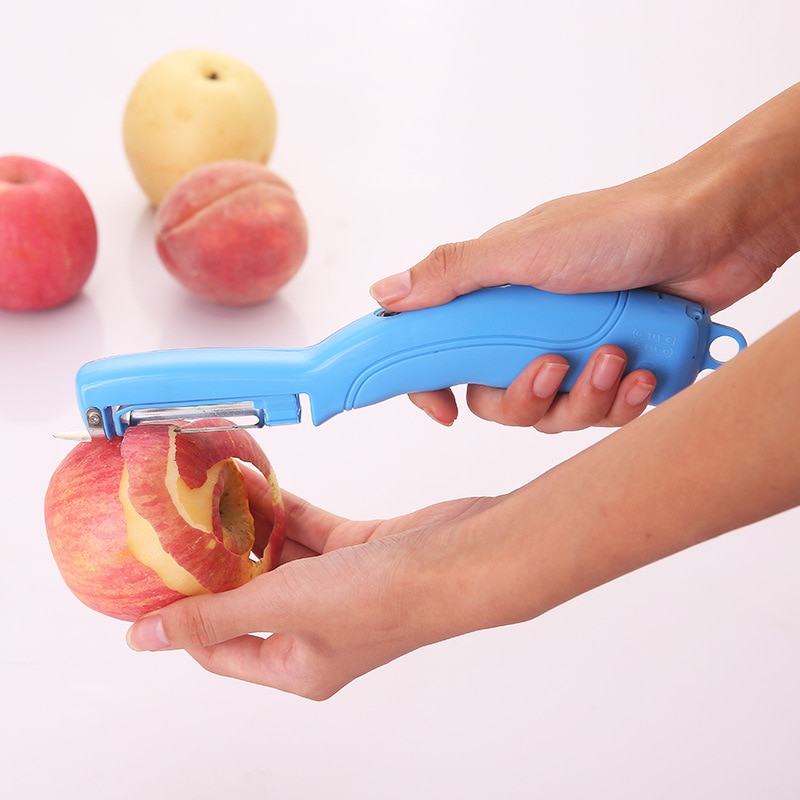Điện dụng cụ cắt rau quả Peeler cà rốt khoai tây Slicer Peeler xử lý vắt bào dụng cụ nhà bếp tiện ích