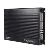 Powerful 12V 7900W 4-Channel Car Audio Amplifier