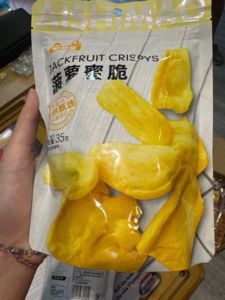 Mít sấy giòn gói nhỏ