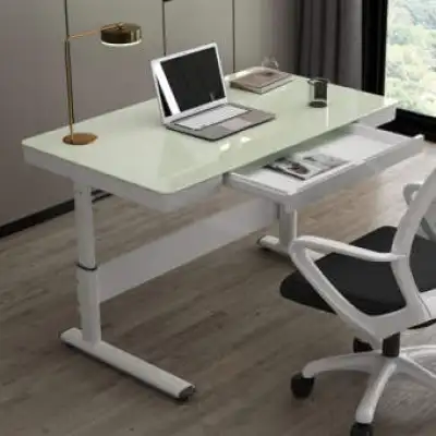 Height Adjustable beautiful Computer table with drawers | Study table | Office table