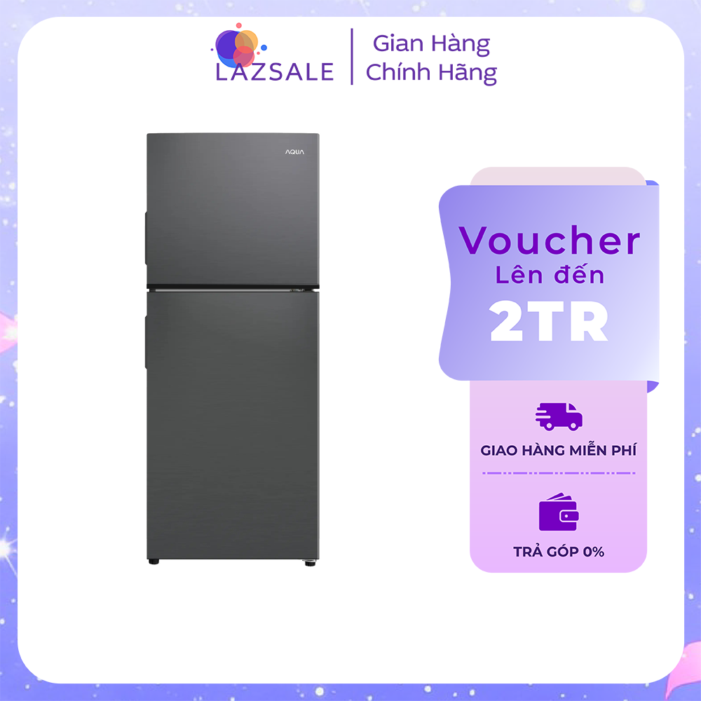 Tủ lạnh Aqua 189 lít AQR-T220NE(HB) - Khay kính cường lực - Làm lạnh 360 độ - Đèn led ít tỏa nhiệt