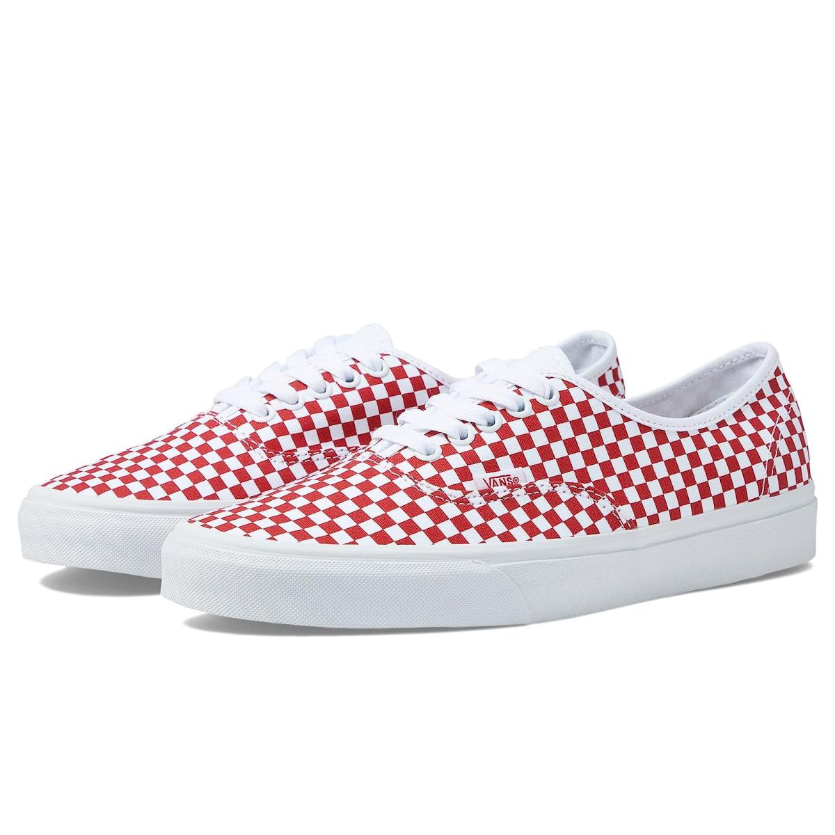 Giày Vans chính hãng Authentic Doren Special Checkerborad Red White