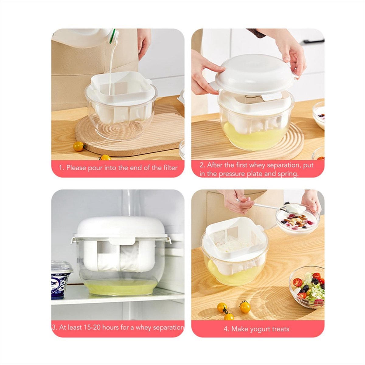 Yogurt Strainer Filter Yogurt Strainer Greek Yogurt Cheese Machine Tea Juicing Strainer