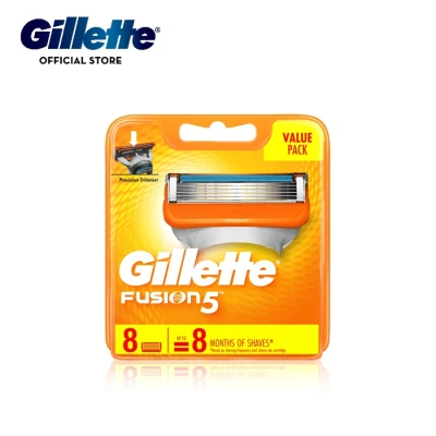 Gillette Fusion Razor Blades 8 Cartridges Refills