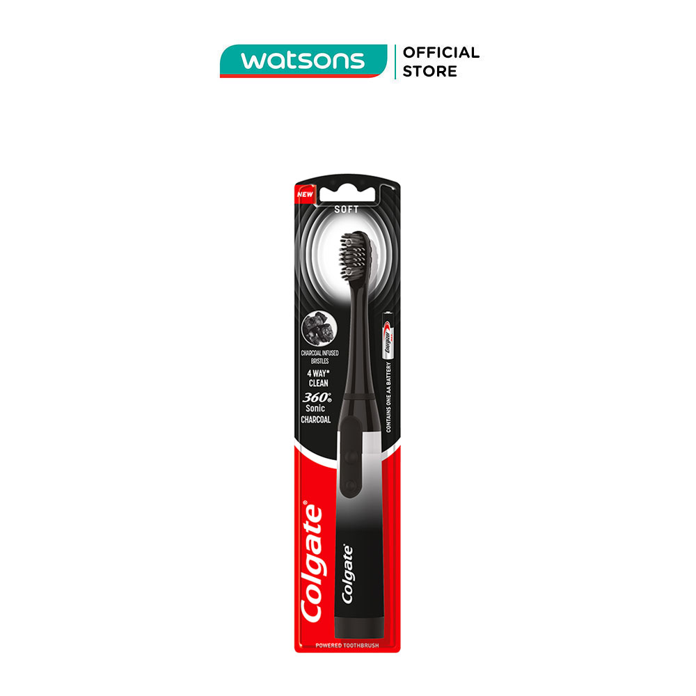 Colgate Toothbrush Electric 360 Sonic Charcoal