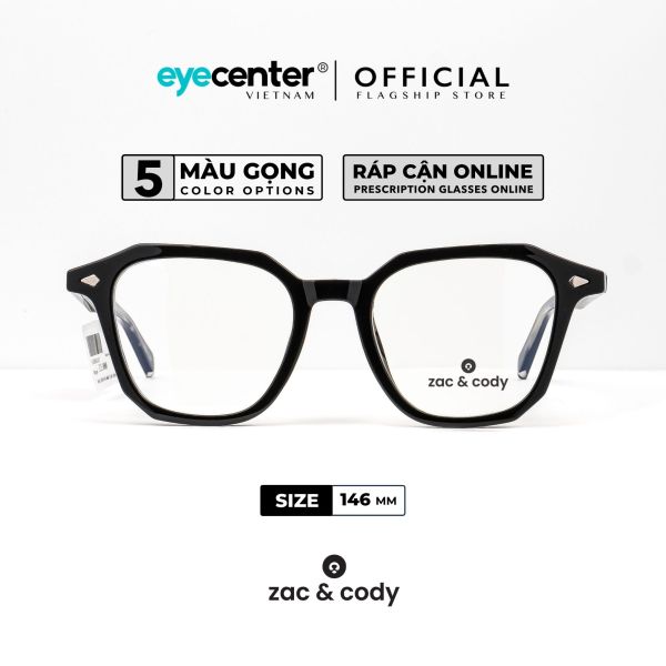 Giá bán Gọng kính cận nam nữ #WALD chính hãng ZAC & CODY A46 lõi thép chống gãy nhập khẩu by Eye Center Vietnam