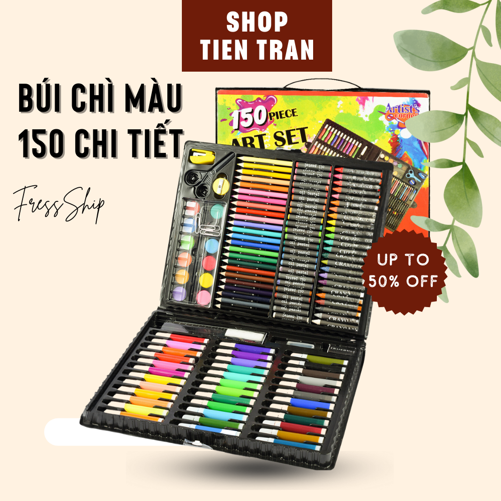 Bút Màu 150 Chi Tiết Bé Thỏa Sức Sáng Tạo Nhỉ
