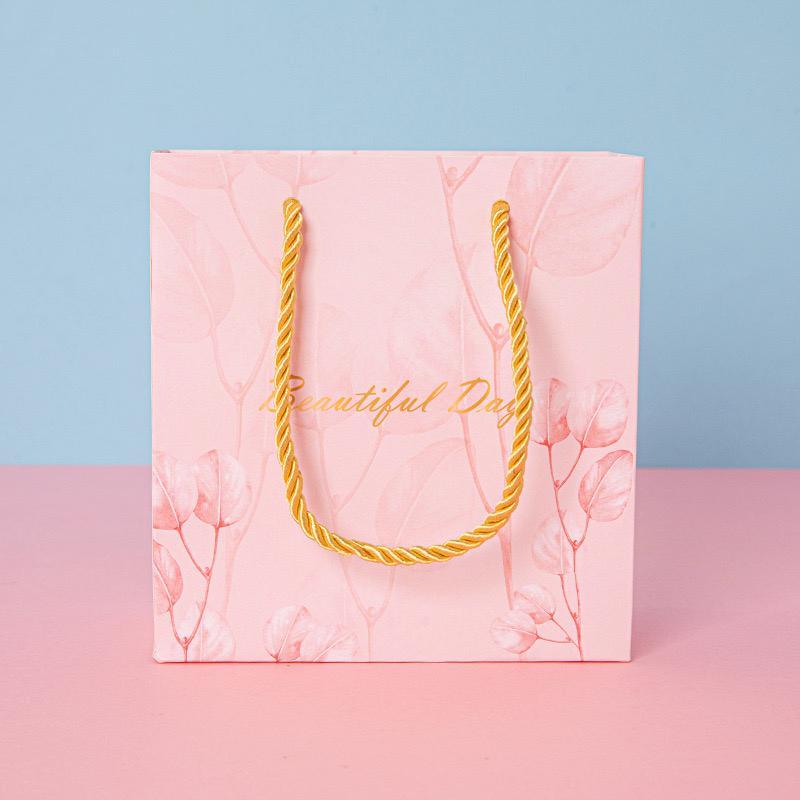 High Quality Marble Printing Gift Paper Bag Premium Thick Shopping Bag Wedding Birthday Snack Goodies Door Gift Bag