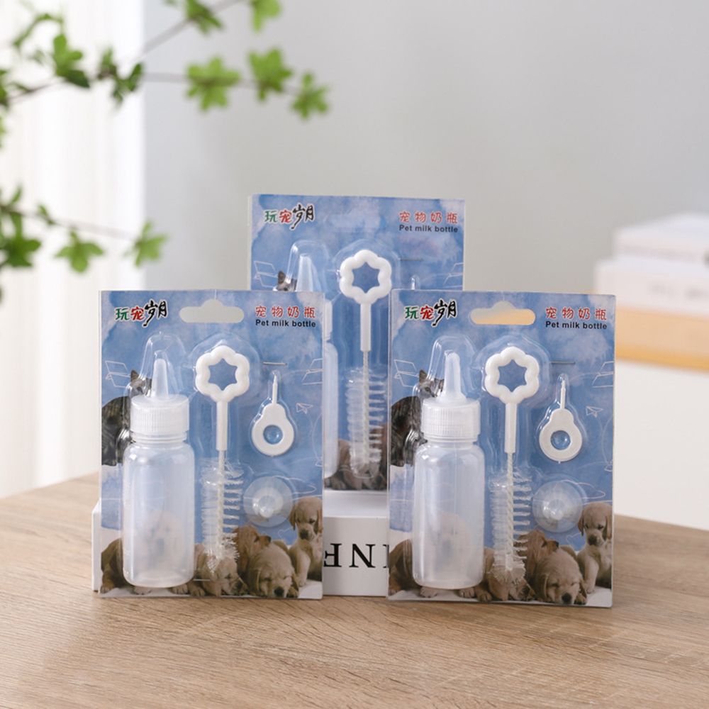 LETIGO Cún yêu Dụng cụ cho ăn Sự thay thế  nhỏ Con mèo Sơ sinh Bộ dụng cụ bình sữa cho thú cưng Nuôi dưỡng thú cưng Bình sữa 60ml - 2