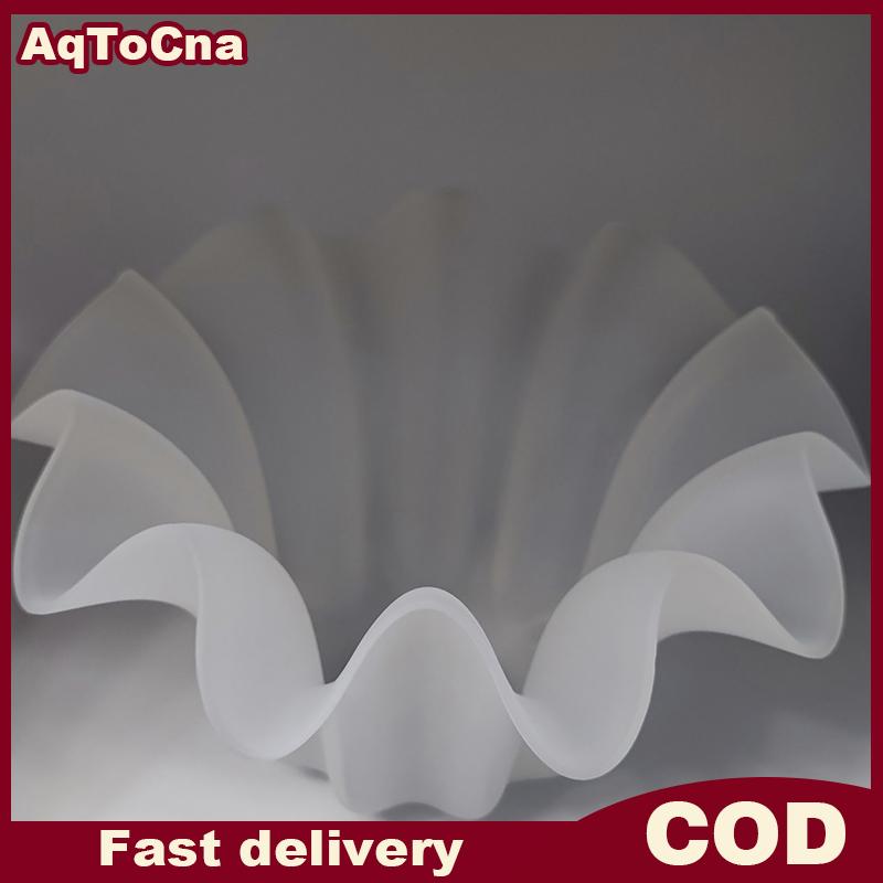 AqToCna E27 Acrylic Bell Orchid Lampshade Hanging Lamp Accessories Table Parts DIY Wall Night Restaurant Chandelier Replacement