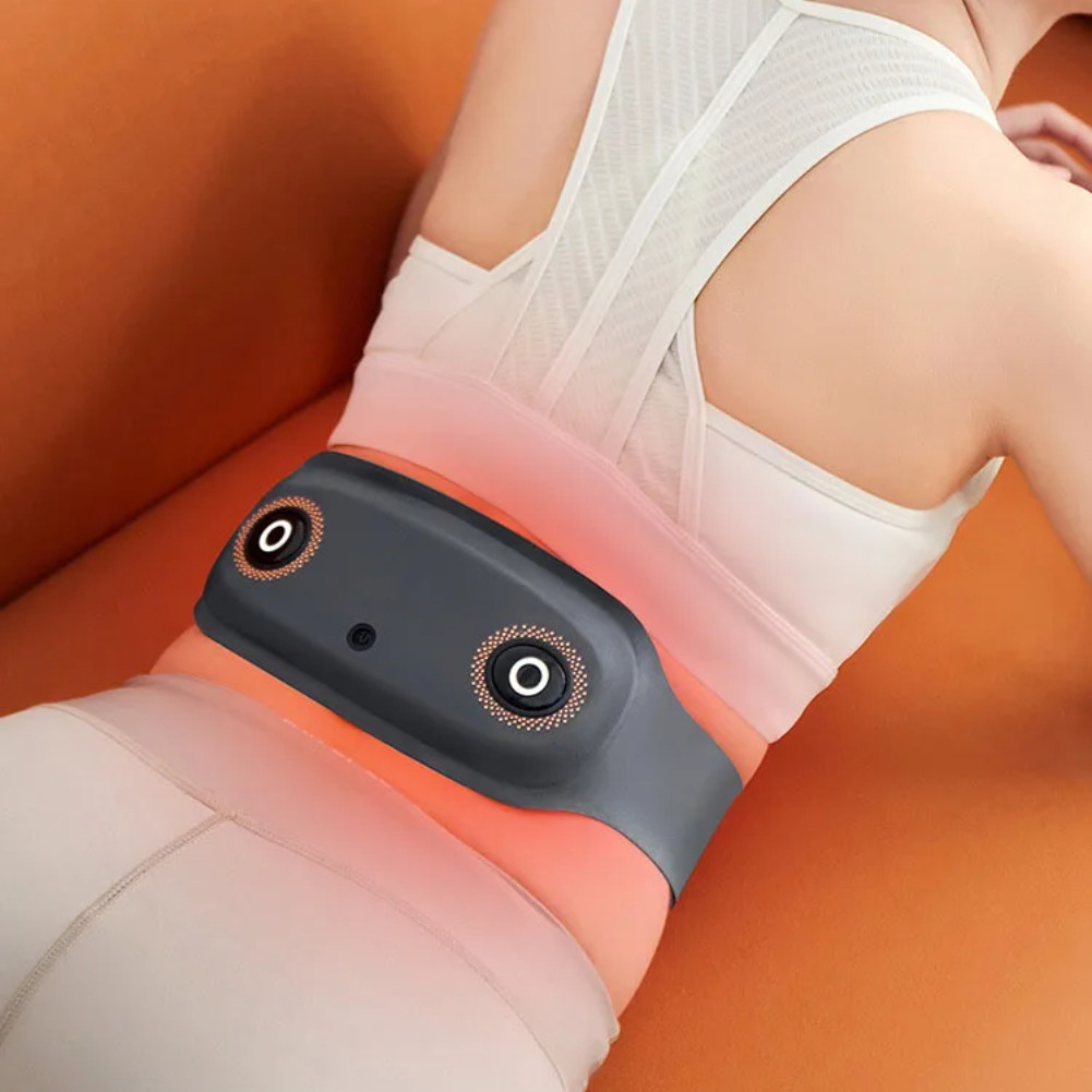 Smart Wireless Menstrual Heating Pad Warm Palace Belt Relieve Back Pain Cramp Vibrating Abdomen Electric Massager ราคา 2,805 บาท*ส่งฟรี
