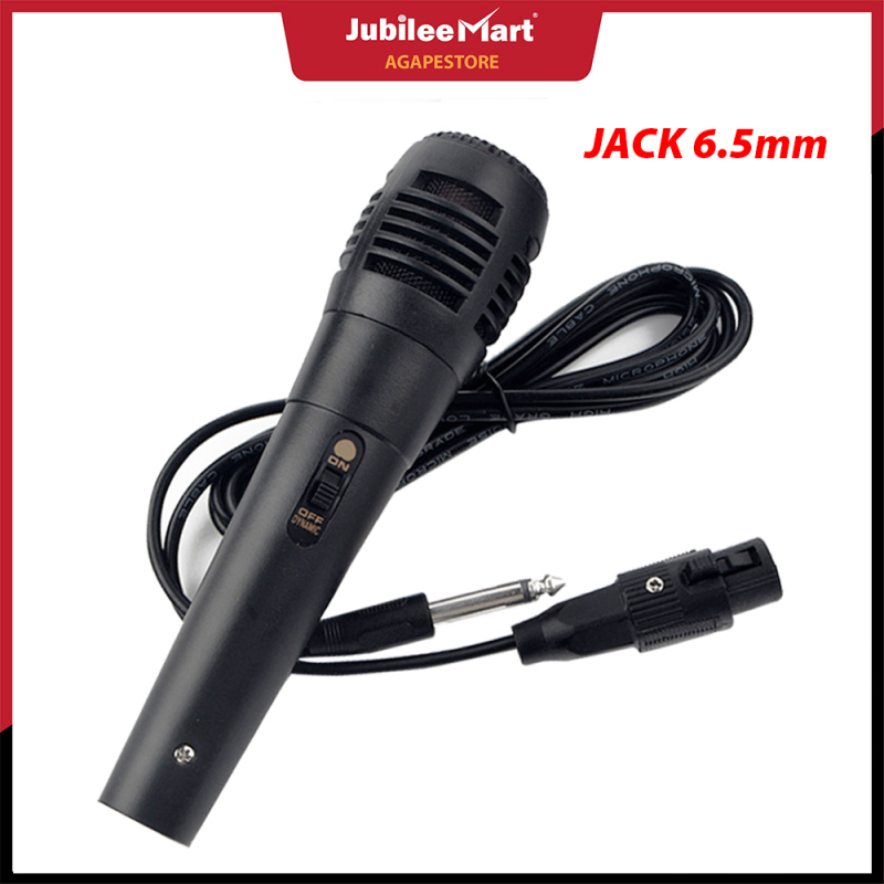 [MIỄN PHÍ VẬN CHUYỂN] [SIÊU SALE] Micro karaoke có dây cao cấp, màu đen, thích hợp với tất cả loại loa karaoke, micro mini giá rẻ. Micro karaoke siêu rẻ âm thanh hat, chất lượng, không rè - [Voucher 7% MAX 800K]