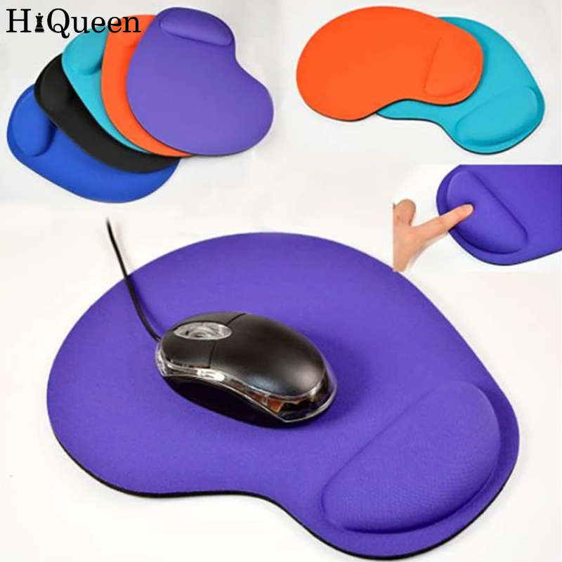 HiQueen Comfort Wrist Rest Protect Mouse Pad Thicken Desk Soft Geometric Mouse Pad Notebook Gaming Pad