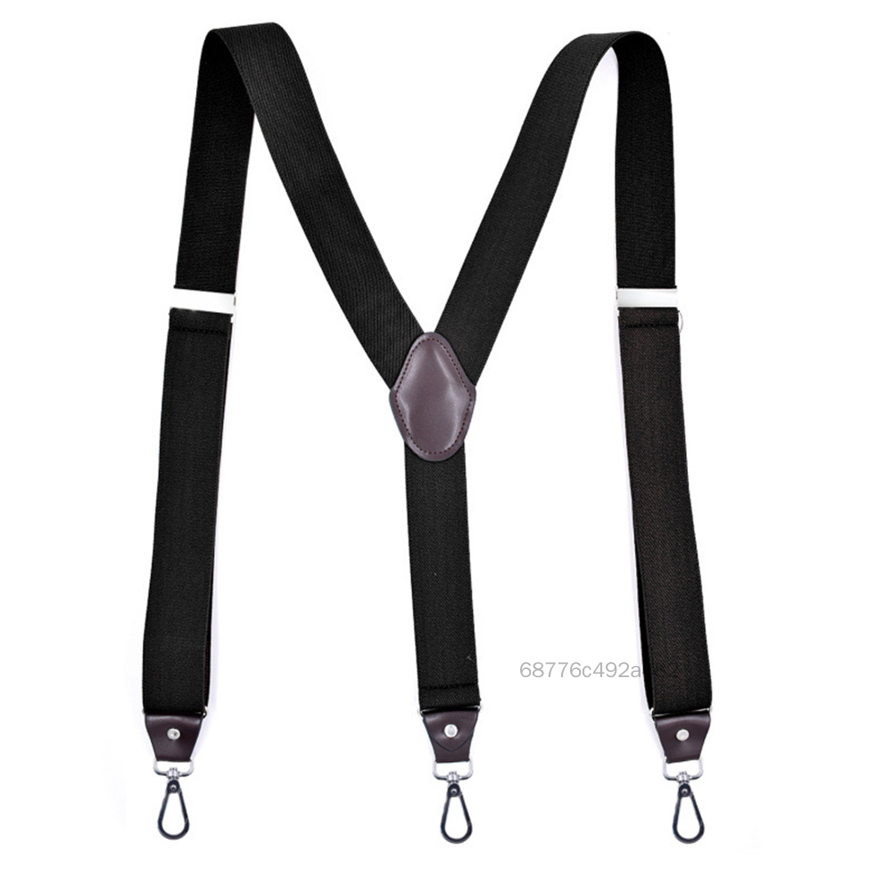 Hook Buckle Fashion Liệt nhân thời trang co giãn đàn ông đàn ông rộng rãi nẹp nữ, co giãn, đàn hồi rộng, kìm, người treo khóa Braceshook, phụ nữ TF-HOM-VN