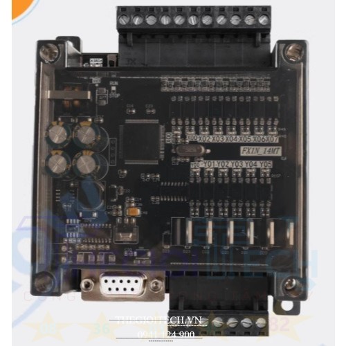 TH FANCO Mitsubishi GX Works2, Bộ Lập Trình PLC FX3U 32MR FX3U-48MR FX3U-48MT 32MT 14MR RS232 RS485 RTC 6AD2DA FK3U FX1N - FX1N-14MT FK