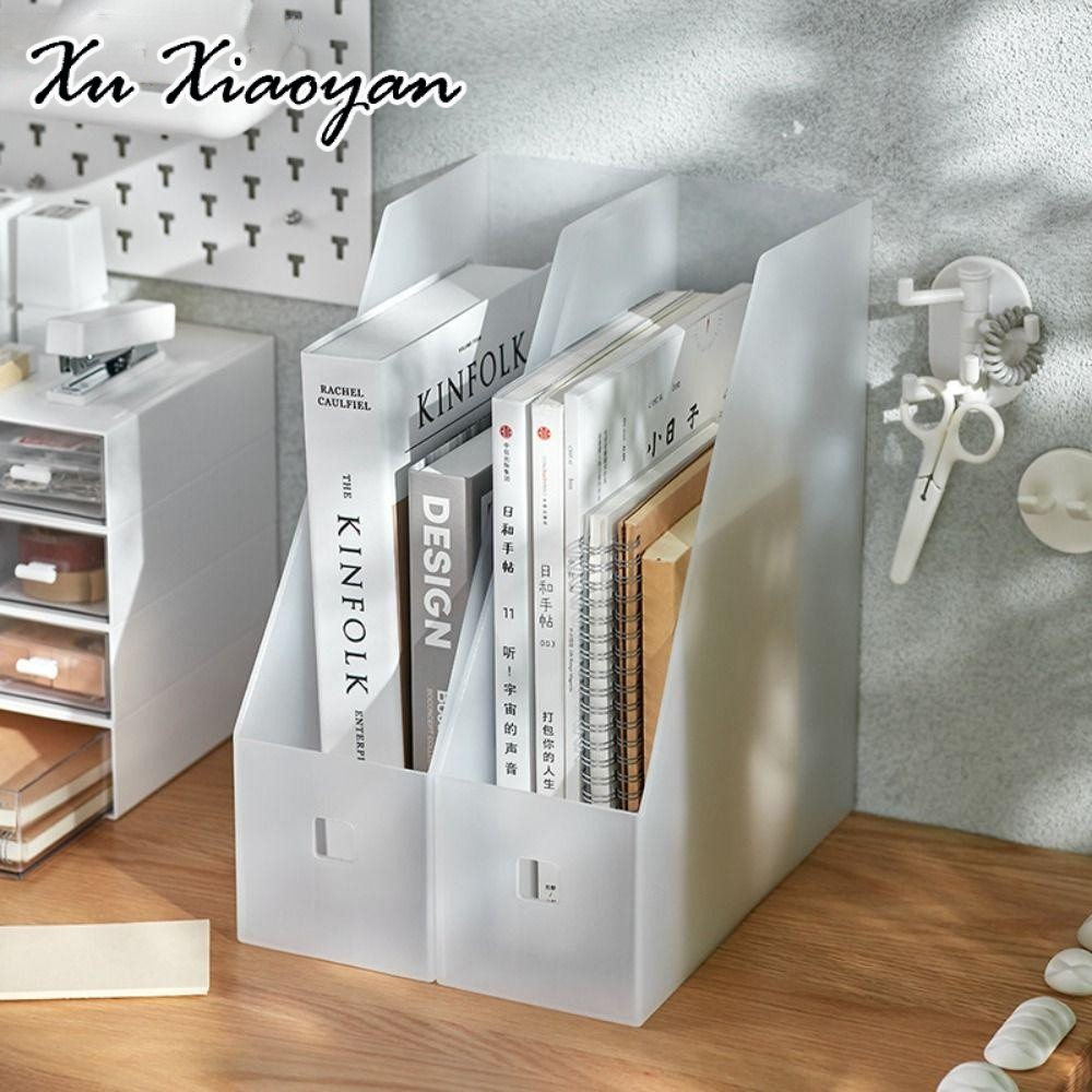 XUXIAOYAN Shanlin พลาสติก PP วัสดุจัดเก็บโปร่งใสมือถือโต๊ะกระดาษ moonraker ราคา 28 บาท*ส่งฟรี