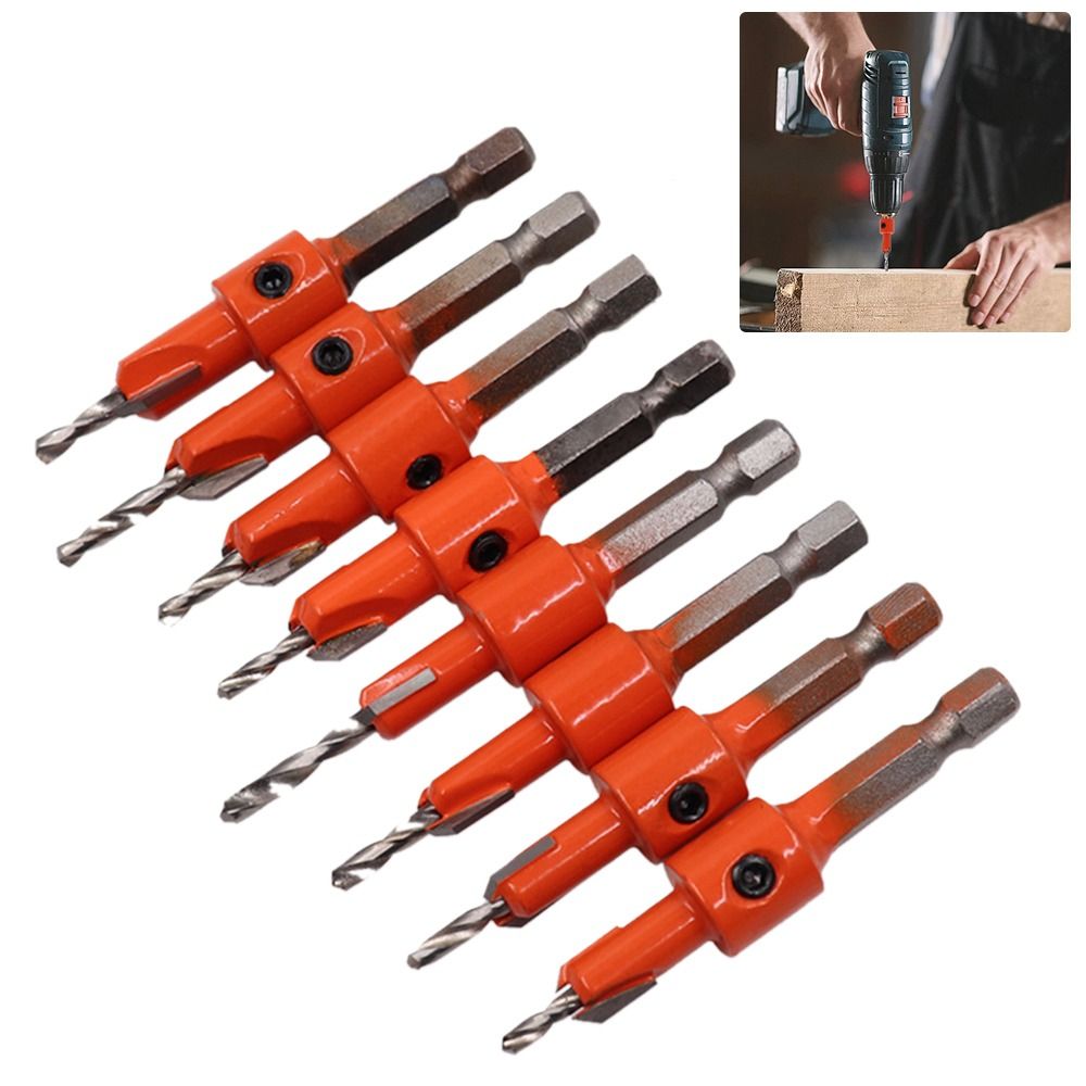 TU3Y Đa chức năng Dụng cụ mở lỗ Dụng cụ khoan Gia công gỗ Mũi khoan Mũi khoan mũi khoan Chuôi lục giác