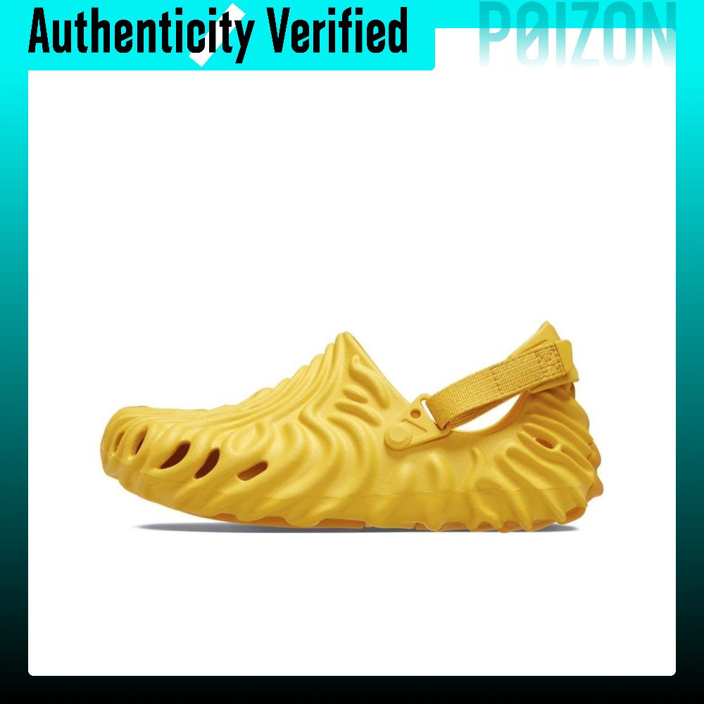 รองเท้าแตะผู้ชาย Crocs x Salehe Bembury Pollex Clog 'Yoke' ชายหาดผู้ชายสีเหลือง 207393-76 ลิตร ราคา 11,157 บาท*ส่งฟรี