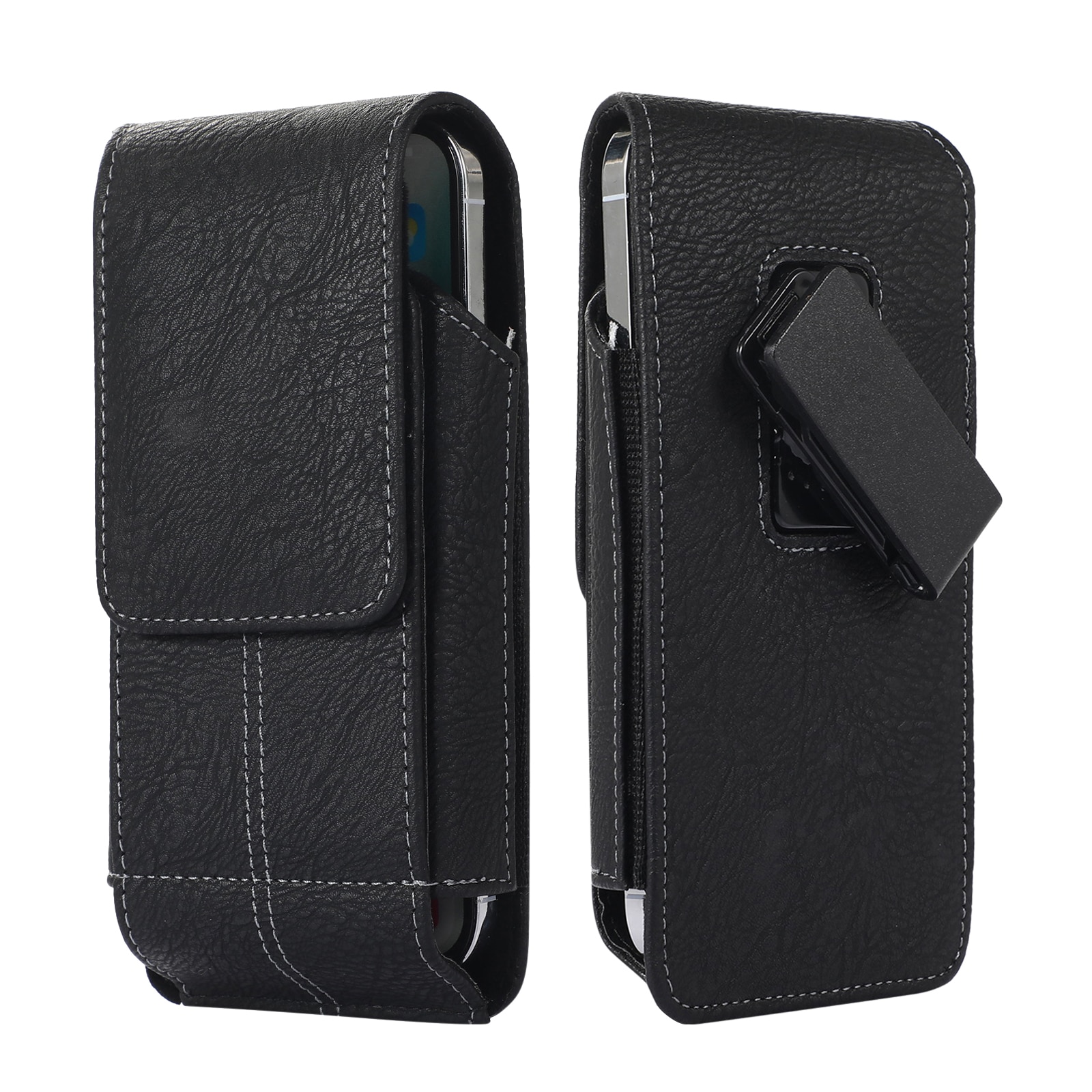 5.5 "-7" Điện thoại da trường hợp túi đựng điện thoại cho iPhone Samsung Huawei Xiaomi lật dọc túi đeo thắt lưng kẹp đeo điện thoại Bìa Túi điện thoại