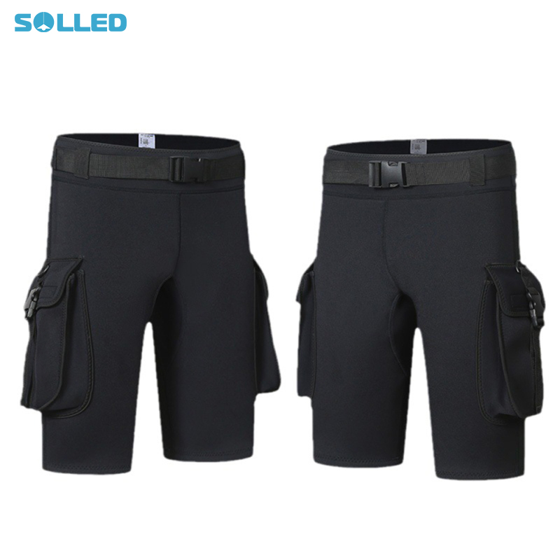 Wetsuit quần short Neoprene người đàn ông 3mm nổi Quần bơi phụ nữ mồ hôi Bộ đồ lặn thân thiết bị làm nhiễu cho bơi lướt sóng lặn lặn thuyền kayak Scuba