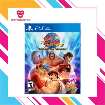 PS4 Street Fighter 30th Anniversary Collection (R1-All)