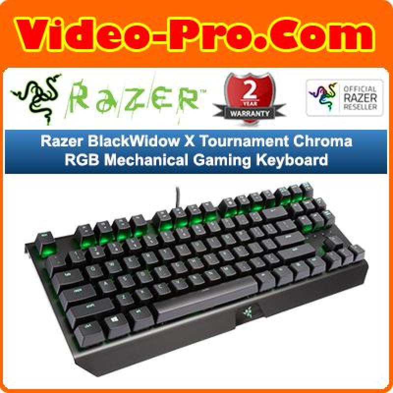 Razer BlackWidow X Tournament Chroma RGB Mechanical Gaming Keyboard Singapore