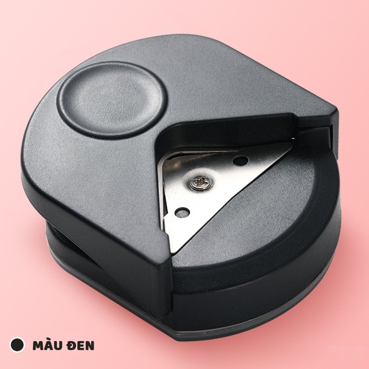 Dụng Cụ Cắt Bo Tròn Góc Giấy Kẹp Bấm Cắt Góc Giấy Mini Cắt Góc Ảnh Thẻ Card Làm Sổ Album StudyX