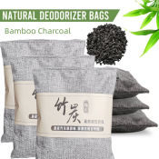 Bamboo Charcoal Air Purifier Bag - 500g Odor Remover