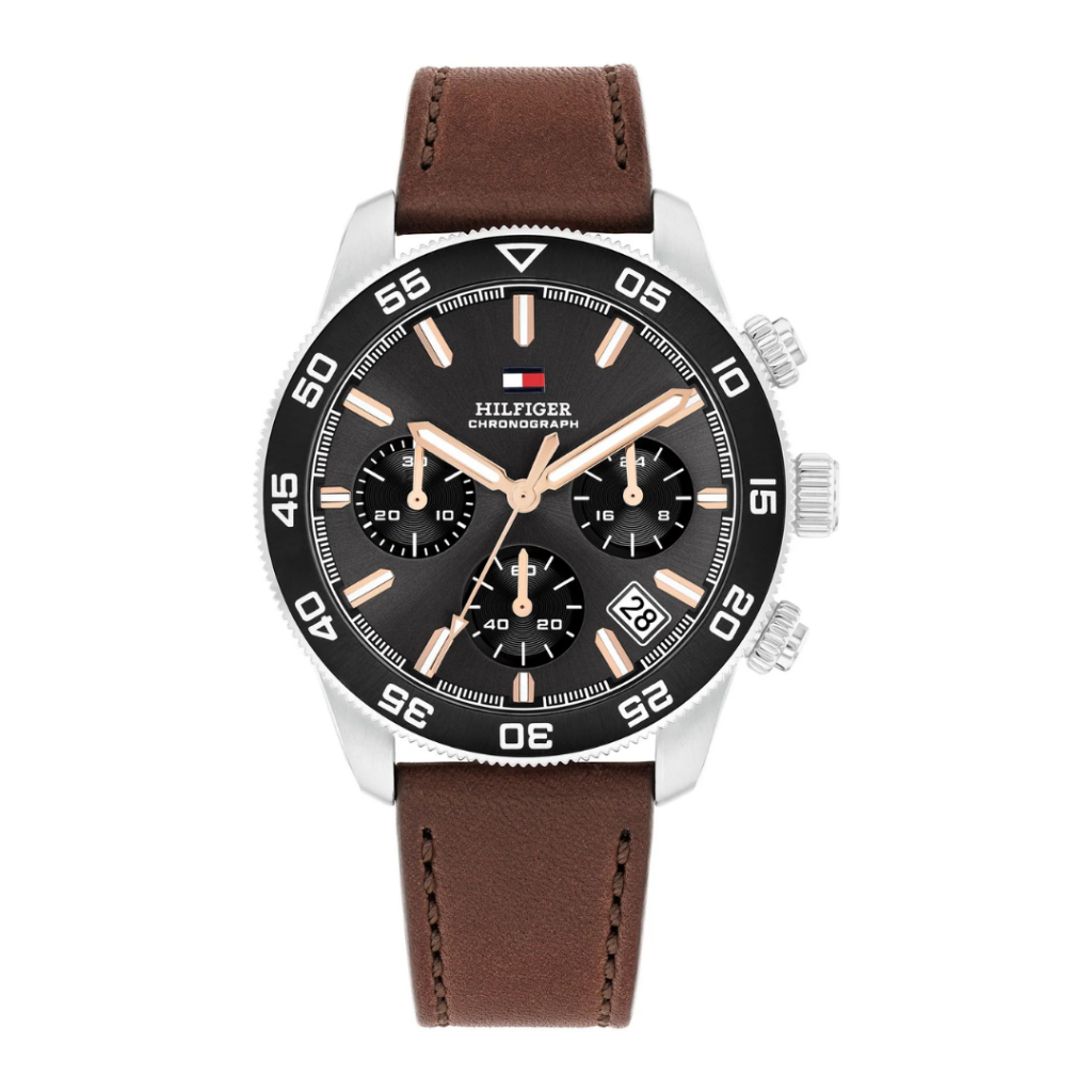 TOMMY HILFIGER TH1792213 TH85 CHRONOGRAPH 41 MM นาฬิกาข้อมือ นาฬิกาผู้ชาย ราคา 8,325 บาท*ส่งฟรี