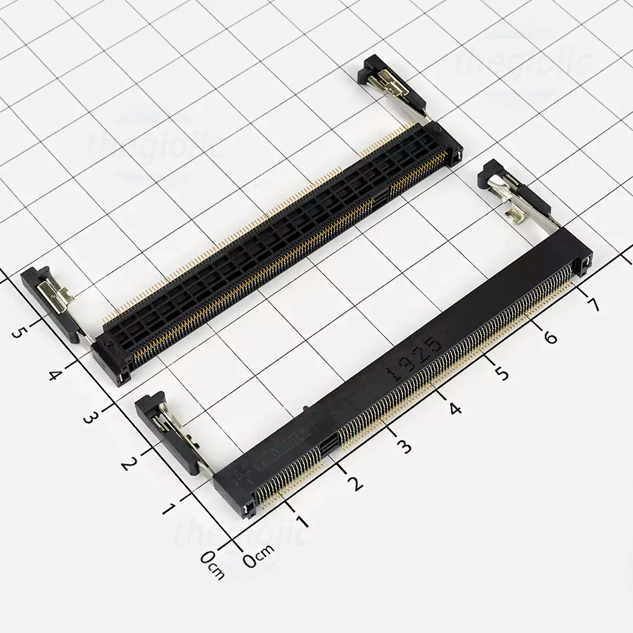 DDR SODIMM 200Pin 0.6mm Socket Giá 104,702 Đồng*Miễn phí vận chuyển