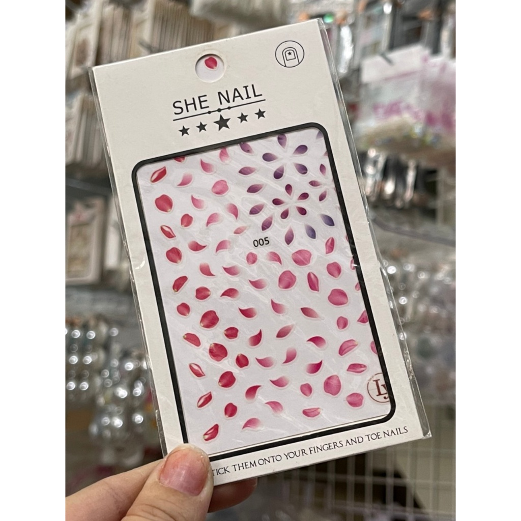 Sticker Hoa Dán Móng Tay