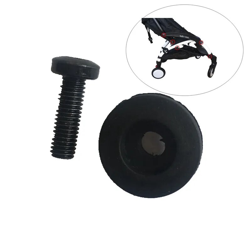 Xe đẩy Bộ phận thay thế vít thân và nhựa Bìa phù hợp cho Z Yoyo babyyoya Yoyo + babytime bé ngai phụ kiện xe đẩy