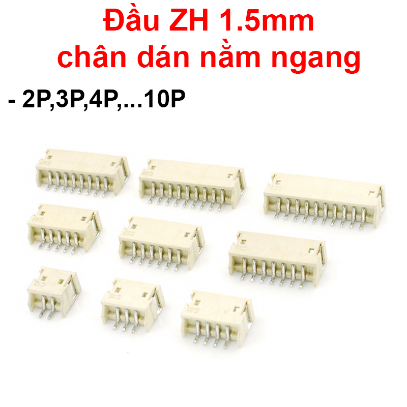 Đầu ZH 1.5mm chân dán nằm ngang