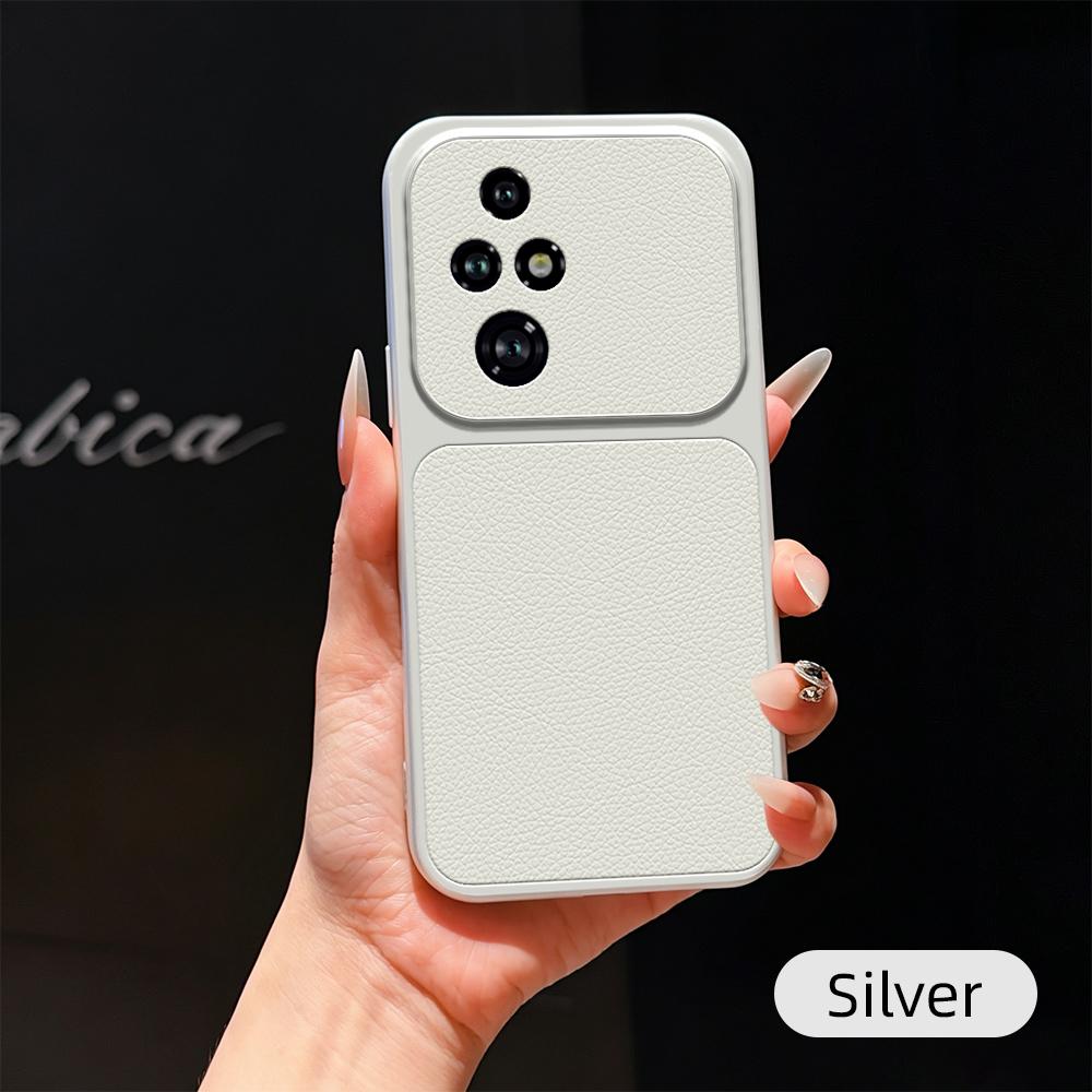 Luxury Lychee Leather Shockproof Phone Case For Honor 200 Pro Honor 200 Lite Instantly Turn Full Bumper Matte Cover - Image 4