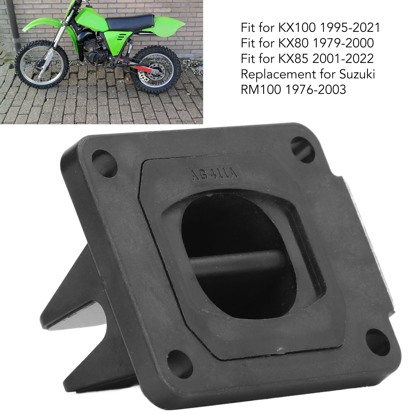 V384 lồng sậy hiệu quả chống mòn cho hệ thống van sậy vforce3 luồng không khí tốt hơn ABS hiệu suất ổn định cho kx100 kx80 kx85