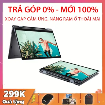 (NEW 100%) Dell Inspiron 7415 2-in-1 Blue, Xoay Gập Cảm Ứng, Siêu Phẩm Đồ Họa, Lập Trình, Ryzen R5-5500U, Ram 8G, SSD 256G, VGA AMD Vega 7, Màn 14 FullHD IPS, Touch