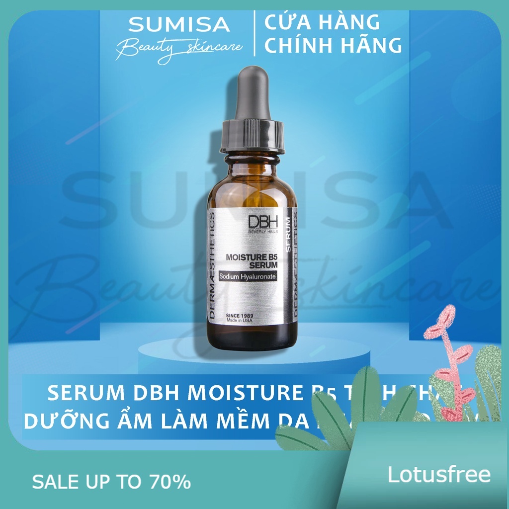 [AUTHENTIC USA] Serum DBH Moisture B5 tinh chất dưỡng ẩm làm mềm da ngăn lão hóa 30ml - Lotusfree