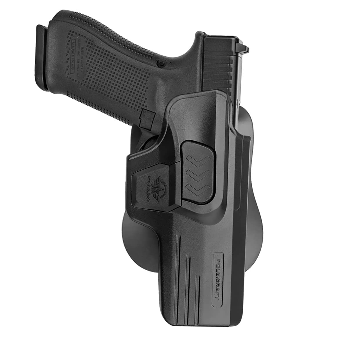 Owb holster fit: glock 17 / glock 22 31 compatible with glock 19 19x 25 44 45 / glock 23 32