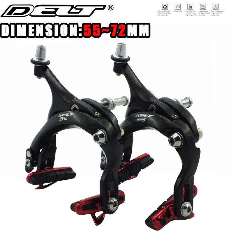 Ngoài Trời hông xe đạp Kéo Phanh C Calipers Rim Phanh Dài Cánh Tay Kẹp Treo Phanh Cho Đô Thị Giản Dị đạp xe đường trường 55-72Mm