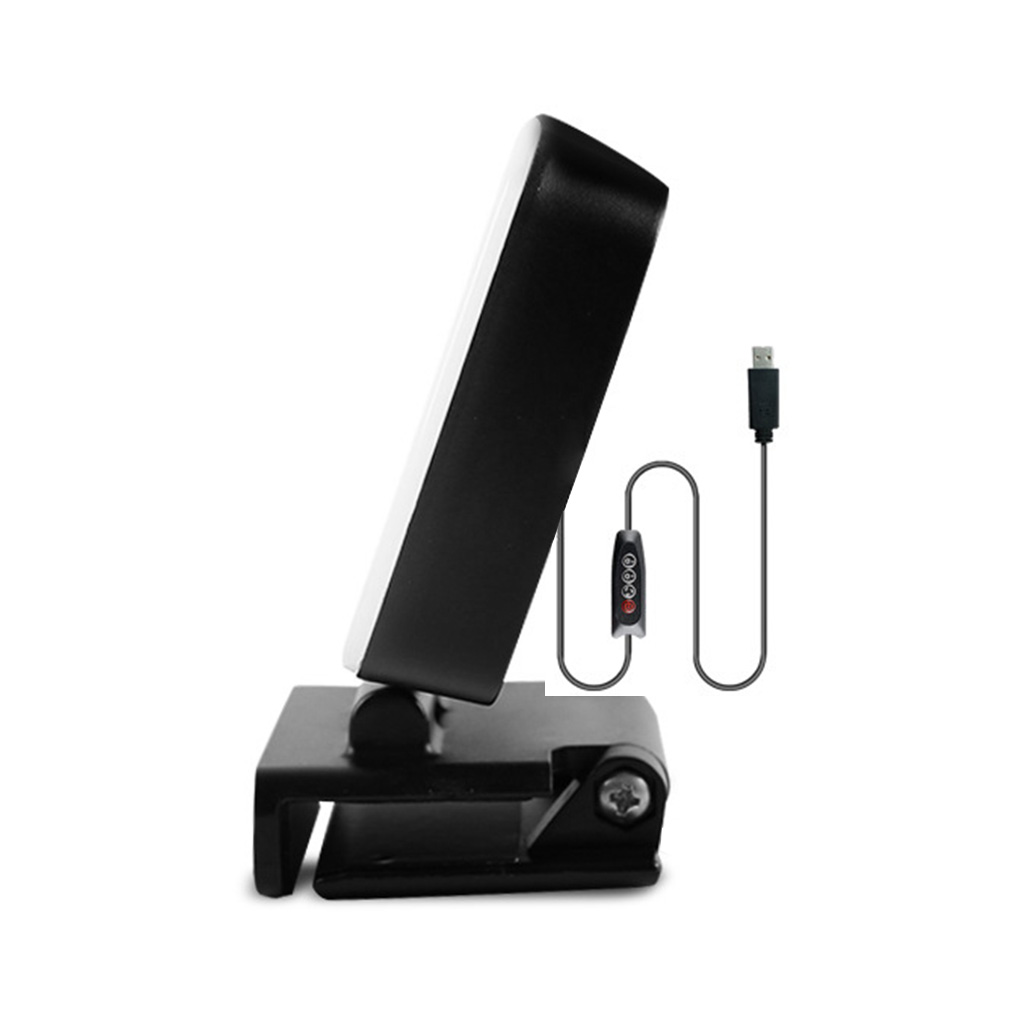 Đèn chiếu sáng phụ 3000k-6500K có thể điều chỉnh độ sáng xoay LED chụp ảnh đèn máy tính để bàn ảnh trang điểm chiếu sáng cho văn phòng nhà cửa