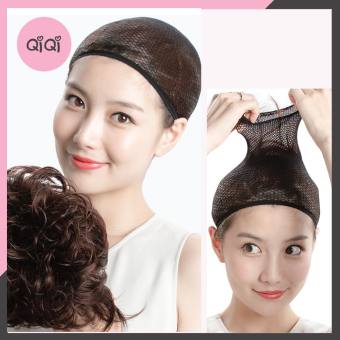 Mũ lưới trùm đầu đội tóc giả Qiqishop
