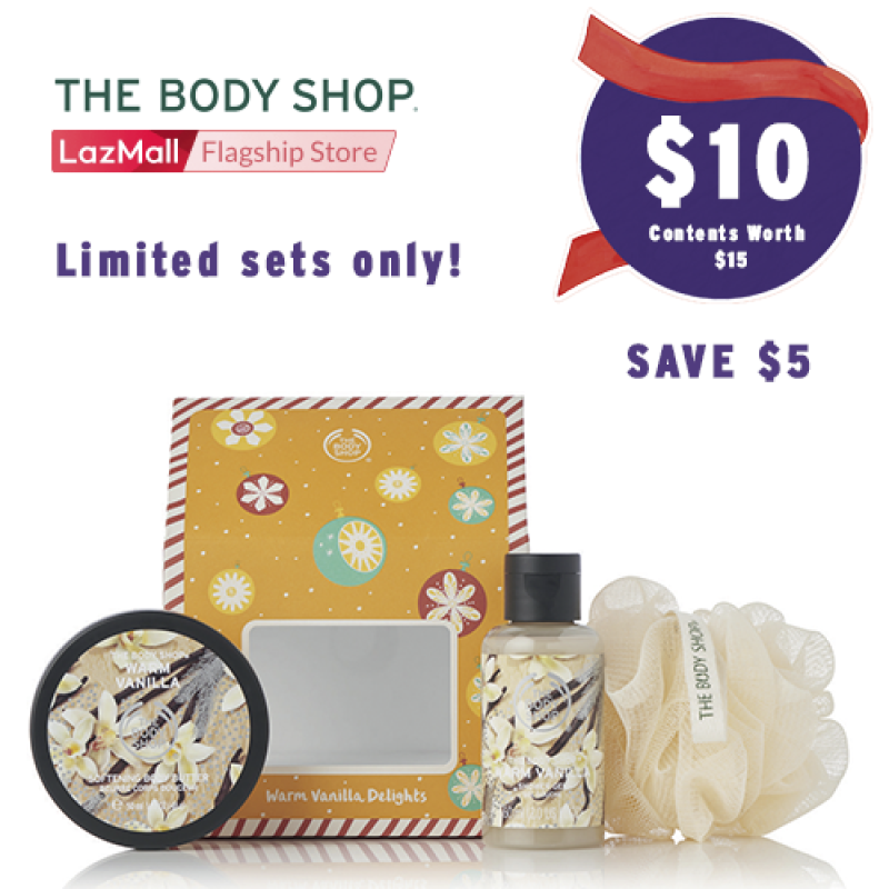 Buy The Body Shop Warm Vanilla Delights Singapore
