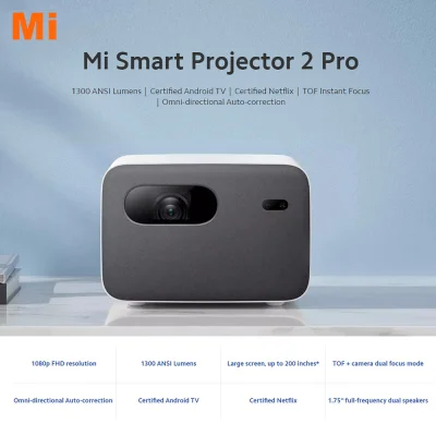 Local seller IN STOCK Mi Smart Projector 2 Pro Global Version FHD 1080P