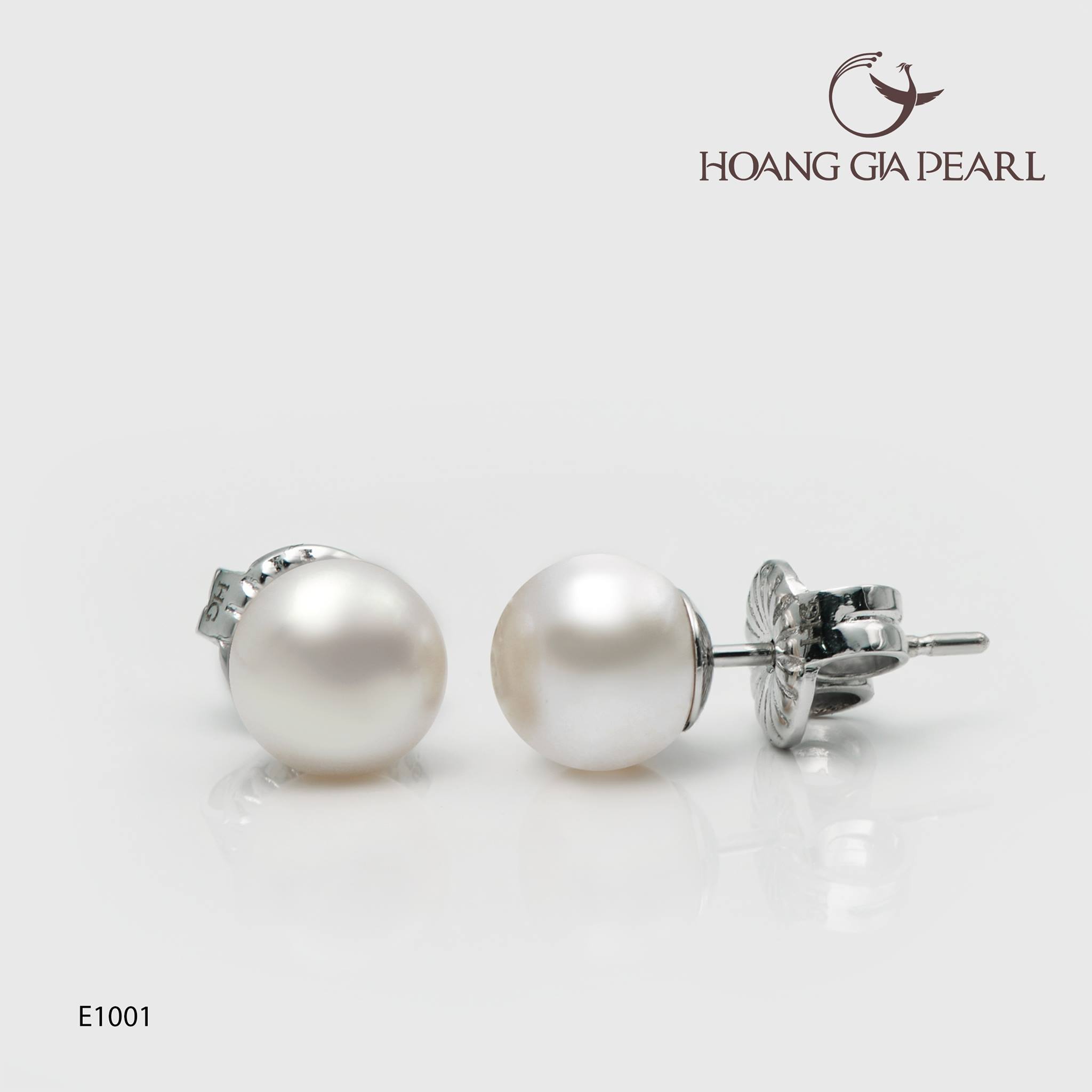 Bông tai ngọc trai E1001 Hoàng Gia Pearl