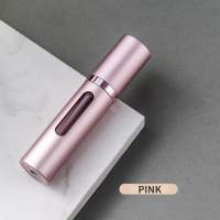 YUNAFIN 5/8ml Refillable Perfume Bottle Glass With Spray Bottle Portable Cosmetic Containers Travel