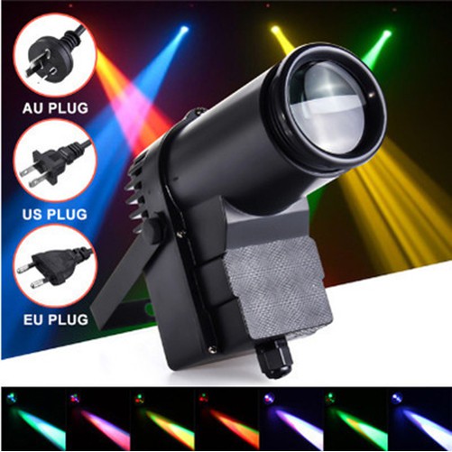 Đèn led 7 màu rọi trái châu